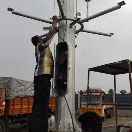 lighting pole supplier in india